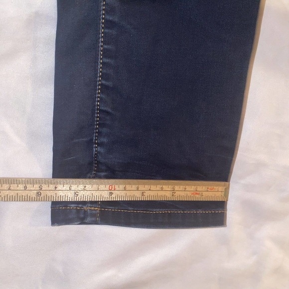 Diesel Grupee Super Slim Skinny Low Waist Wash 0818G 28 X 32 Stretch Distressed - Picture 5 of 16